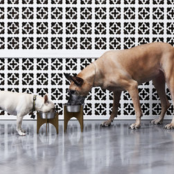 M3LD Brass Heavy Pet Dishes - Pet Bowls And Feeding
