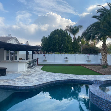 Boccie & Corn Hole Backyard