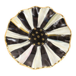 Courtly Check Saucer | MacKenzie-Childs - Dinnerware