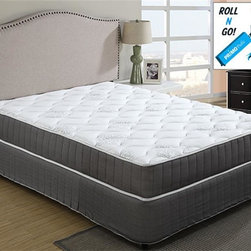 PRIMO GEMINI 10" CAL KING MATTRESS POCKET COIL INNERSPRING LUMBAR GEL - Mattresses