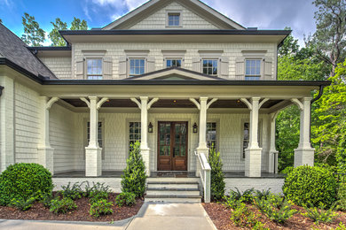 Craftsman exterior home idea in Atlanta