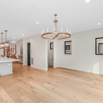 End Unit - Modern Luxury Transitional Rowhome | Heritage Place Naperville, IL