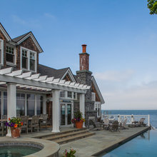 Waterfront Nantucket Style Homes