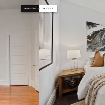 Bedroom Before & After • Atelier Noël