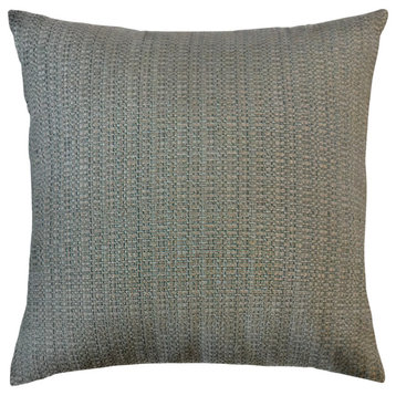 The Pillow Collection Gray Boxford Throw Pillow, 22"x22"