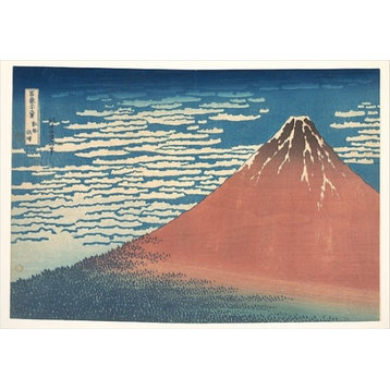 South Wind  Clear Sky (Gaifu Kaisei)  Also Known As Red Fuji  From The Series Th