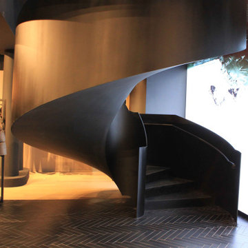 Spiral staircase for Mackage
