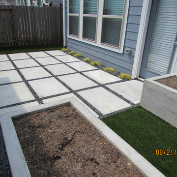Transforming a patch of grass to a fun and functional space.