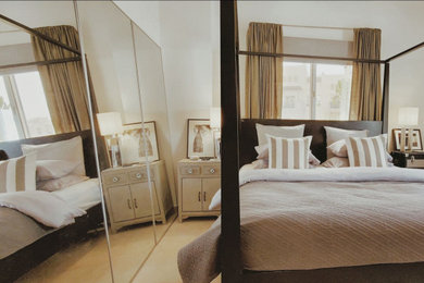 Example of a trendy bedroom design in Other
