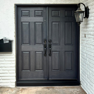 Double Doors BEFORE AND AFTER