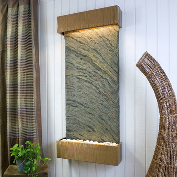 Bluworld Classic Quarry Nojoqui Falls Jeera Slate w/ Copper Patina Trim Kit