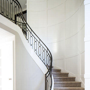 White Wood Paneling | Del Mar Inland Residence