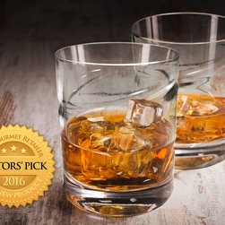 Epicureanist Helix Whiskey Glass - Liquor Glasses