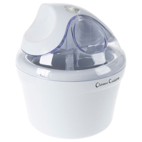 Ice Cream Maker Sorbet, Frozen Yogurt Dessert, 1 Quart Capacity Machine