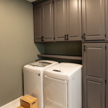 Overland Park Kitchen Remodel with Pantry Addition + Speakeasy Powder Bath