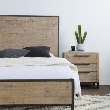 Norton Reclaimed Pine 3 Drawer Nightstand