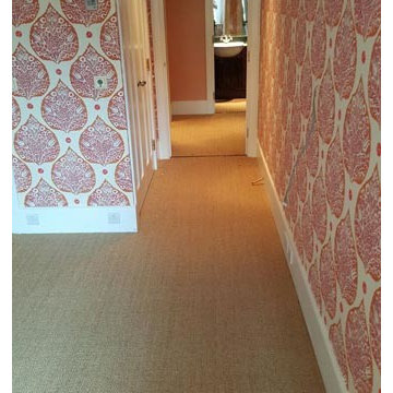 Sisal Carpet Installation to Rooms
