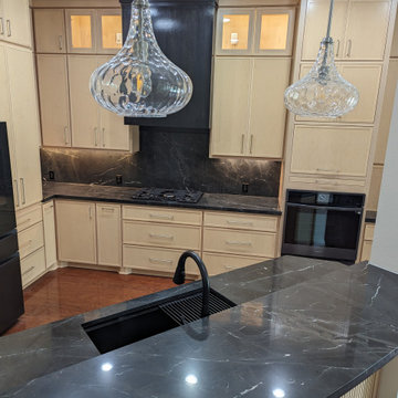 Japandi Maple Negresco kitchen