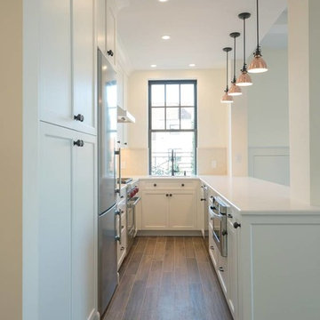 Open White Kitchen