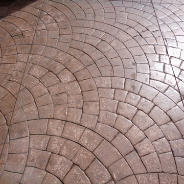 Bourne - Stamped concrete
