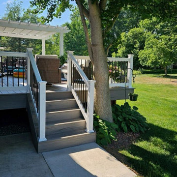 Akron Low Maintenance Deck & Pergola Addition