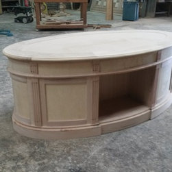 Custom made Oval Desk - Home Office Furniture