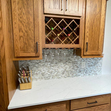 Red Oak Kitchen Remodel