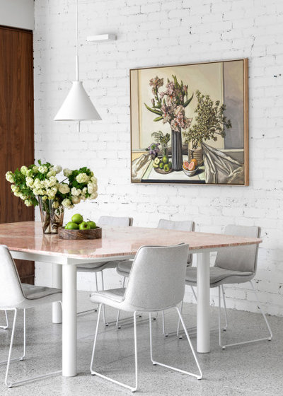 Contemporary Dining Room by BuildHer Collective