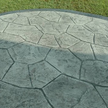 C-Stamped Concrete Patio