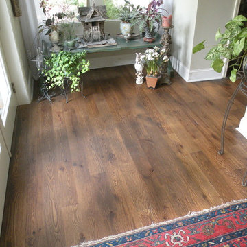 Reclaimed White Oak Fumed with Penetrating Oil