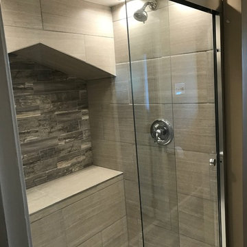 Water Damage Shower Remodel