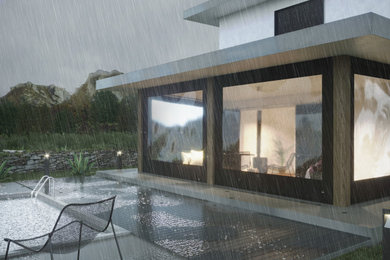 Covered Patio Retractable Screens