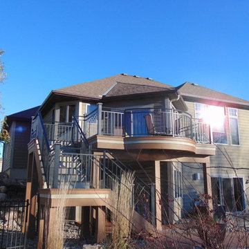 Curved Harvest Bronze Deck