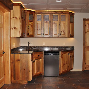 Barn Wood Kitchenette