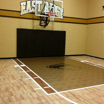 SnapSports Indoor athletic flooring