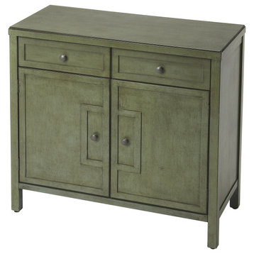 Butler Imperial Console Cabinet, Green