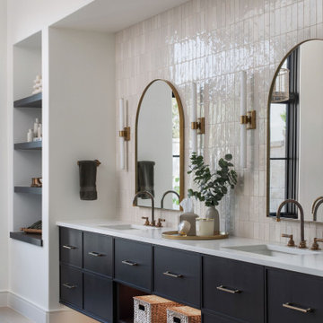 Modern Lake House Bath Vanity