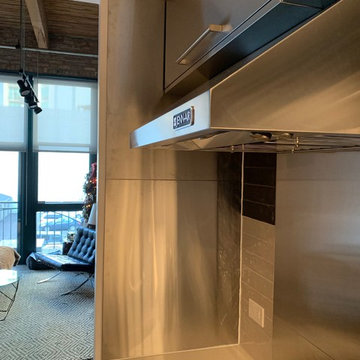 Chicago Loft Stainless Kitchen