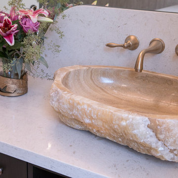 Nature Inspired Master Bathroom