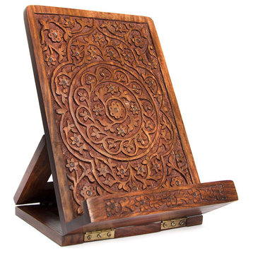 Rosewood Tablet and Book Stand