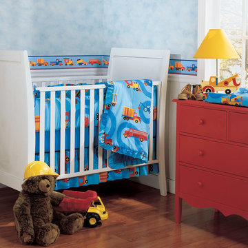Boys Nursery collection, Boys Like Trucks