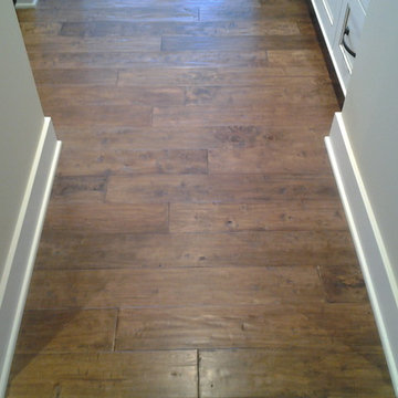 Hallway Flooring Close-up