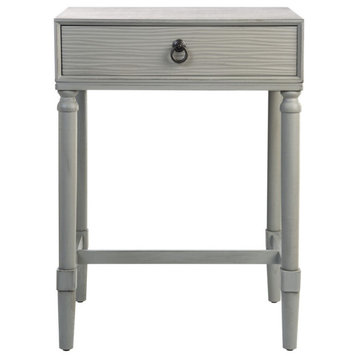 Safavieh Mabel 1 Drawer Accent Table, Distressed/Grey