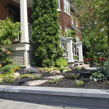 Full residential garden project - West end of Montreal