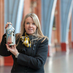 Emma Bossons FRSA and her design, Arches of Blue. - Products