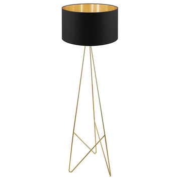 Eglo 392A Camporale 61" Tall Floor Lamp - Gold