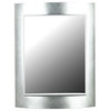 Kenroy Home Sacramento Wall Mirror, Silver - 60036
