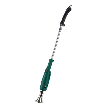 Silver and Green Electric Weed Burner