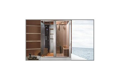 Combination Steam Shower \ Infrared Sauna