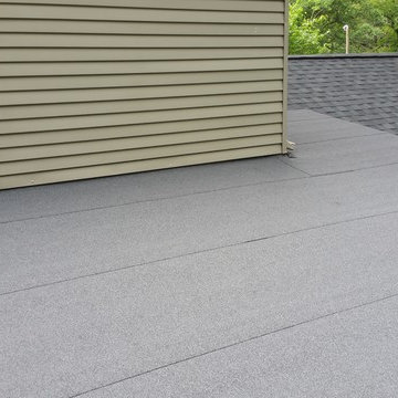 Modified Bitumen Roof Section